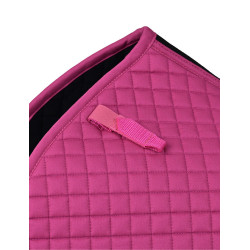 Tapis de selle Weatherbeeta Prime Air-Tec CSO Shaped Magenta brillant Rose