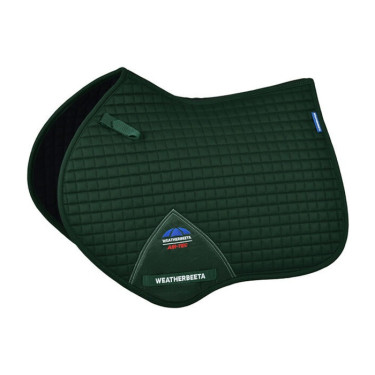 Tapis de selle Weatherbeeta Prime Air-Tec CSO Shaped Vert forêt