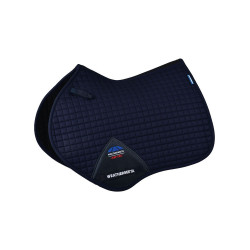 Tapis de selle Weatherbeeta Prime Air-Tec CSO Shaped Marine Bleu marine