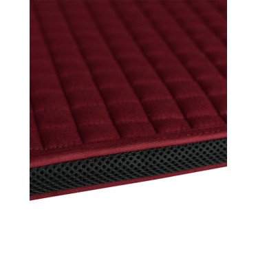 Tapis de selle Weatherbeeta Prime Air-Tec Dressage Shaped Bourgogne Bordeaux