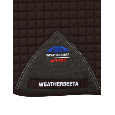 Tapis de selle Weatherbeeta Prime Air-Tec Dressage Shaped Chocolat Marron Tapis de selle Weatherbeeta Prime Air-Tec Dressage Shaped Chocolat Marron