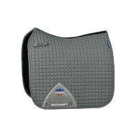 Tapis de selle Weatherbeeta Prime Air-Tec Dressage Shaped Gris