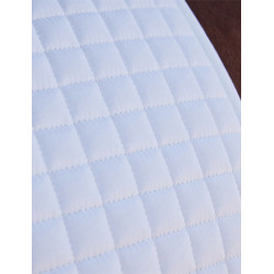 Tapis de selle Weatherbeeta Prime Air-Tec Dressage Shaped Blanc