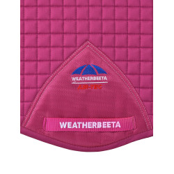 Tapis de selle Weatherbeeta Prime Air-Tec Mixte Shaped Magenta brillant Rose