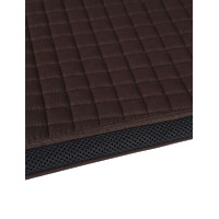 Tapis de selle Weatherbeeta Prime Air-Tec Mixte Shaped Chocolat Marron
