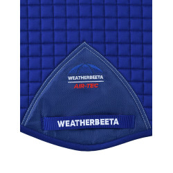 Tapis de selle Weatherbeeta Prime Air-Tec Mixte Shaped Cobalt Bleu