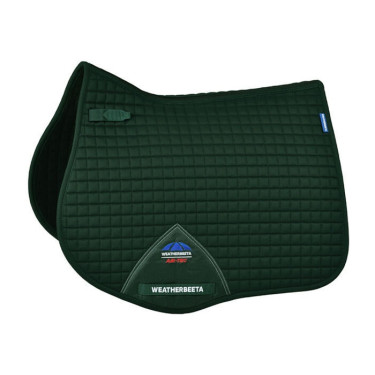 Tapis de selle Weatherbeeta Prime Air-Tec Mixte Shaped Vert forêt