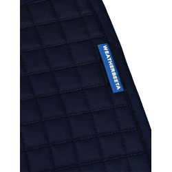 Tapis de selle Weatherbeeta Prime Air-Tec Mixte Shaped Marine Bleu marine