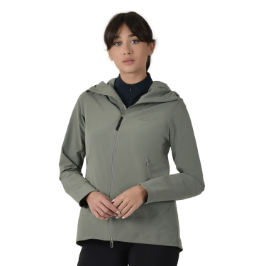 Veste d'équitation Weatherbeeta Stretch femme Feuille d'olivier Vert