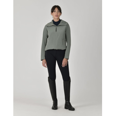 Veste d'équitation Weatherbeeta Stretch femme Feuille d'olivier Vert