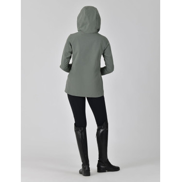 Veste d'équitation Weatherbeeta Stretch femme Feuille d'olivier Vert
