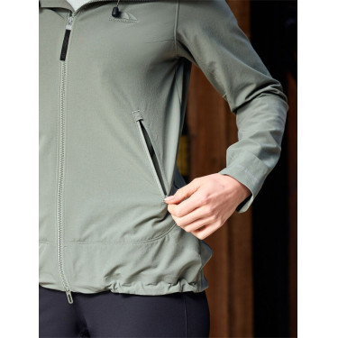 Veste d'équitation Weatherbeeta Stretch femme Feuille d'olivier Vert