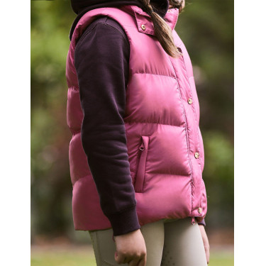 Veste sans manches matelassé polaire Dublin Patrice Everyday enfant Rouge violet Veste sans manches matelassé polaire Dublin Patrice Everyday enfant Rouge violet