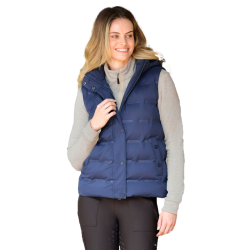 Veste sans manches matelassé Weatherbeeta thermoscellé Hapur femme Marine iris