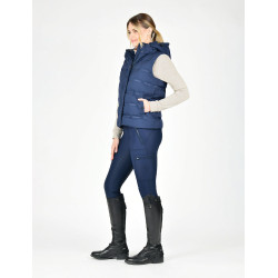 Veste sans manches matelassé Weatherbeeta thermoscellé Hapur femme Marine iris