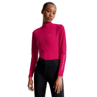 Base Layer Tommy Hilfiger Equestrian manches longues et col femme Cherry Base Layer Tommy Hilfiger Equestrian manches longues et col femme Cherry