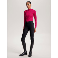 Base Layer Tommy Hilfiger Equestrian manches longues et col femme Cherry Base Layer Tommy Hilfiger Equestrian manches longues et col femme Cherry