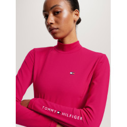 Base Layer Tommy Hilfiger Equestrian manches longues et col femme Cherry Base Layer Tommy Hilfiger Equestrian manches longues et col femme Cherry