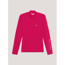 Base Layer Tommy Hilfiger Equestrian manches longues et col femme Cherry Base Layer Tommy Hilfiger Equestrian manches longues et col femme Cherry
