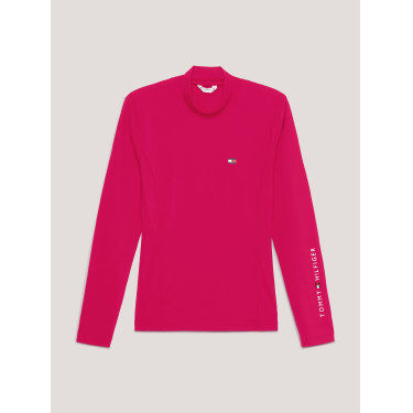 Base Layer Tommy Hilfiger Equestrian manches longues et col femme Cherry Base Layer Tommy Hilfiger Equestrian manches longues et col femme Cherry