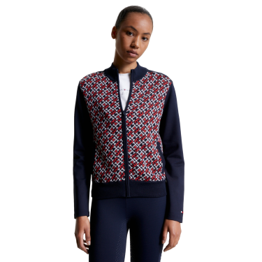 Bomber Tommy Hilfiger Equestrian Amsterdam Monogram femme Multi Multi-couleurs Bomber Tommy Hilfiger Equestrian Amsterdam Monogram femme Multi Multi-couleurs