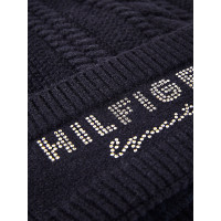Bonnet à pompom Tommy Hilfiger Equestrian Perry Desert sky Bleu Bonnet à pompom Tommy Hilfiger Equestrian Perry Desert sky Bleu