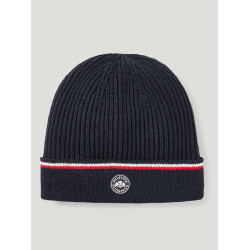 Bonnet tricoté Tommy Hilfiger Equestrian Kent Desert sky Bleu