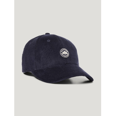 Casquette Tommy Hilfiger Equestrian velours côtelé Watson Desert sky Bleu Casquette Tommy Hilfiger Equestrian velours côtelé Watson Desert sky Bleu