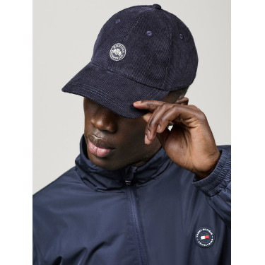 Casquette Tommy Hilfiger Equestrian velours côtelé Watson Desert sky Bleu Casquette Tommy Hilfiger Equestrian velours côtelé Watson Desert sky Bleu