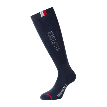 Chaussettes strass Tommy Hilfiger Equestrian Erie Desert sky Bleu Chaussettes strass Tommy Hilfiger Equestrian Erie Desert sky Bleu