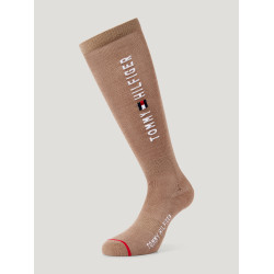 Chaussettes Tommy Hilfiger Equestrian Clifton Taupe Marron