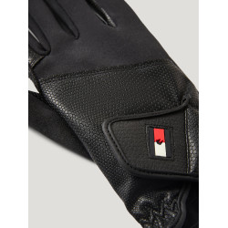 Gants d'équitation Tommy Hilfiger Equestrian Bryce Noir Gants d'équitation Tommy Hilfiger Equestrian Bryce Noir