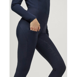 Legging Tommy Hilfiger Equestrian Elmira Winter à strass full grip femme Desert sky Bleu Legging Tommy Hilfiger Equestrian Elmira Winter à strass full grip femme Desert sky Bleu