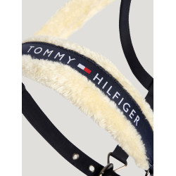 Licol et longe Tommy Hilfiger Equestrian Yale avec fourrure Desert sky Bleu Licol et longe Tommy Hilfiger Equestrian Yale avec fourrure Desert sky Bleu