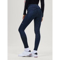 Pantalon d'équitation Tommy Hilfiger Equestrian en jean Hope femme Rinse