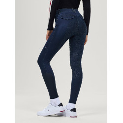 Pantalon d'équitation Tommy Hilfiger Equestrian en jean Hope femme Rinse Pantalon d'équitation Tommy Hilfiger Equestrian en jean Hope femme Rinse