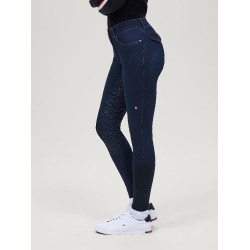 Pantalon d'équitation Tommy Hilfiger Equestrian en jean Hope femme Rinse Pantalon d'équitation Tommy Hilfiger Equestrian en jean Hope femme Rinse