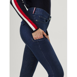 Pantalon d'équitation Tommy Hilfiger Equestrian en jean Hope femme Rinse Pantalon d'équitation Tommy Hilfiger Equestrian en jean Hope femme Rinse