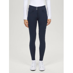 Pantalon Tommy Hilfiger Equestrian Victoria full grip femme Desert sky Bleu