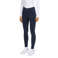Pantalon Tommy Hilfiger Equestrian Victoria grip genoux femme Desert sky Bleu