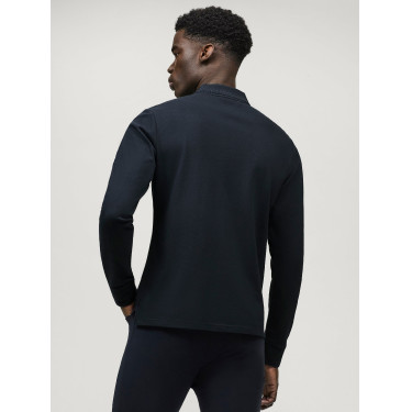Polo manches longues Tommy Hilfiger Equestrian Erwin homme Desert sky Bleu Polo manches longues Tommy Hilfiger Equestrian Erwin homme Desert sky Bleu