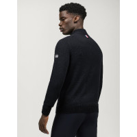 Pull en cachemire Tommy Hilfiger Equestrian 1/2 zip Oakfield homme Desert sky Bleu Pull en cachemire Tommy Hilfiger Equestrian 1/2 zip Oakfield homme Desert sky Bleu