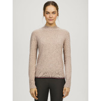 Pull en cachemire Tommy Hilfiger Equestrian Ellery femme Taupe Marron