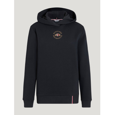 Sweat à capuche Tommy Hilfiger Equestrian Grove unisexe Desert sky Bleu Sweat à capuche Tommy Hilfiger Equestrian Grove unisexe Desert sky Bleu