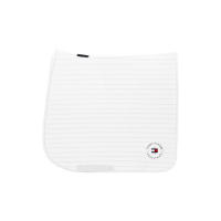 Tapis de dressage Tommy Hilfiger Equestrian Upstate Blanc optique Tapis de dressage Tommy Hilfiger Equestrian Upstate Blanc optique