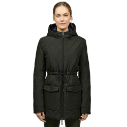 Veste matelassé Tommy Hilfiger Equestrian Forest femme Noir