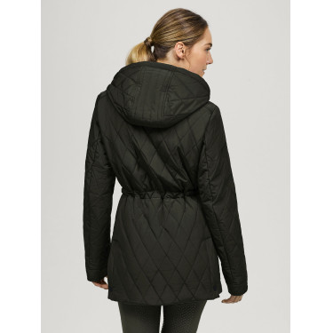Veste matelassé Tommy Hilfiger Equestrian Forest femme Noir Veste matelassé Tommy Hilfiger Equestrian Forest femme Noir