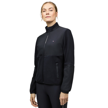 Veste polaire Tommy Hilfiger Equestrian Huntington femme Desert sky Bleu