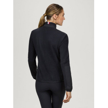 Veste polaire Tommy Hilfiger Equestrian Huntington femme Desert sky Bleu Veste polaire Tommy Hilfiger Equestrian Huntington femme Desert sky Bleu