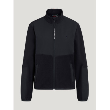 Veste polaire Tommy Hilfiger Equestrian Huntington femme Desert sky Bleu Veste polaire Tommy Hilfiger Equestrian Huntington femme Desert sky Bleu